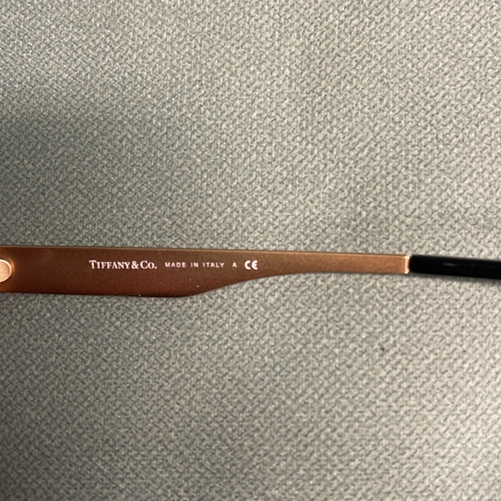 BNWT TIFFANY TF1135TF 1135 6007 BLACK & ROSE GOLD FULL RIM EYE FRAMES 140-53-16 - Picture 14 of 16